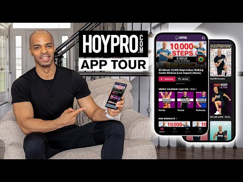 HoyPRO App Tour  (Full App Walkthrough) - 3,000+ Follow-Along Workouts