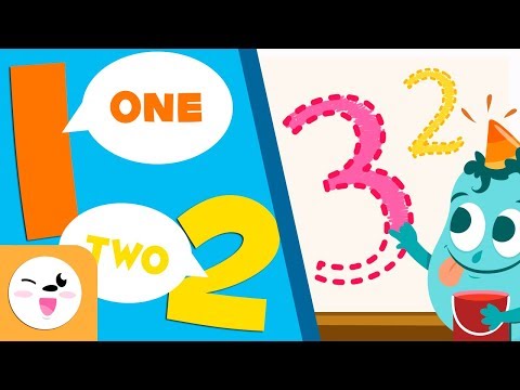 Numbers 1 to 10 - Learn to write and count from 1 to 10 - YouTube