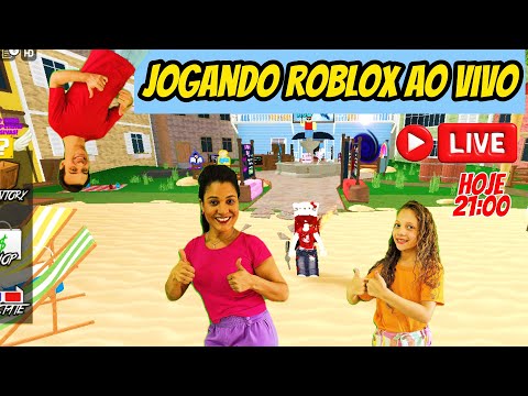 ROBLOX ao vivo! #roblox  #funny