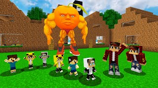 ماين كرافت لكن واجهت نسخة عائلتنه الشريرة بسبب المعضل الشرير 😱😨 #فلم_ماين_كرافت