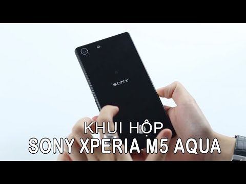 (VIETNAMESE) HoangHaMobile Mở hộp Xperia M5 Dual sim chống bụi, nước, camera siêu tự sướng