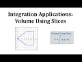 Integration and Volume Calculations
