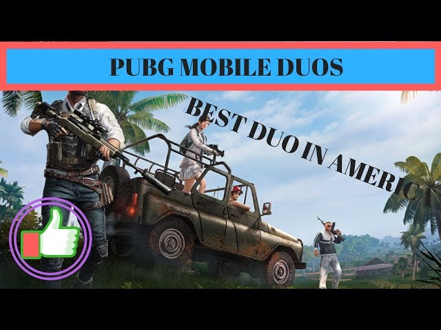 PUBG MOBILE DUO GAMEPLAY  (Best Duo in America)