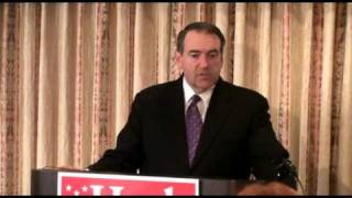 Gov. Huckabee On What Candidates Can Learn from 2008 Election & On Huck PAC Fundraising
