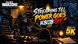 NO POWER ❌ NO GAME 🎮🔌 | Frequent Power Cuts 😭 | WARZONE LIVE