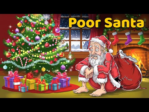 Poor Santa Story | Maha cartoon Tv English | English Cartoon | English Moral Stories | English Story