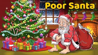 Poor Santa Story | Maha cartoon Tv English | English Cartoon | English Moral Stories | English Story