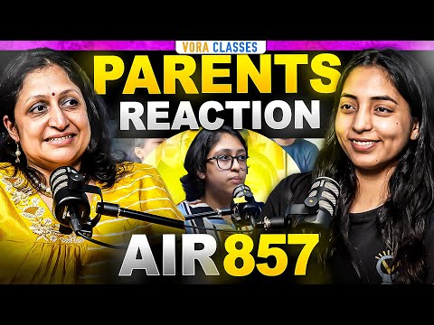 Parents Reaction after clearing JEE advanced with AIR 857