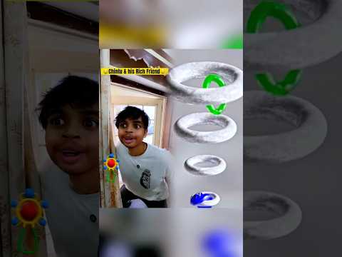 Chintu & his Rich friend🤑🤑 #shorts #trending