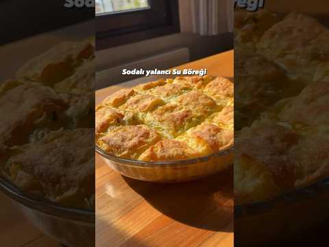 10 dakikada hazır yufkadan su böreği👌🏼hem pratik hem aşırı lezzetli #börek #suböreği #sodalıbörek