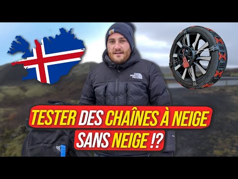 Comment BIEN mettre des chaînes à neige sur sa voiture ?  ⛓ 🌋