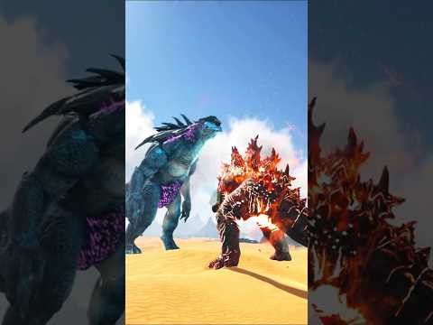 Godzilla vs Coloso #hopa #arksurvivalevolved #youtubeshorts #ark