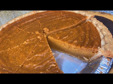 HOMEMADE SWEET POTATO PIE LACTOSE FRIENDLY