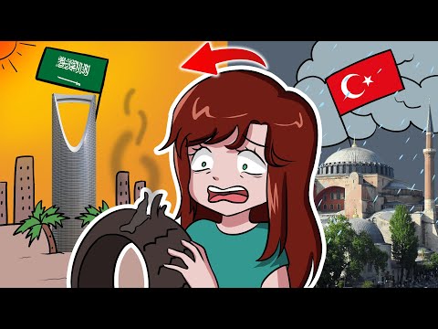 رحلتي للسعودية كانت كارثية 🇸🇦 (الإطار انفجر)