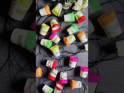 Waste Paper Cup Diwali Decor Ideas/Best Out Of Waste ✨#shorts