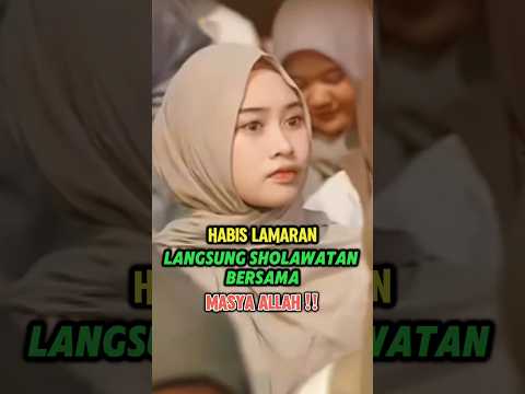Habis Lamaran Langsung Gas Sholawatan #wedding #shorts #trending #viralshorts #top #gusazmi #tiktok