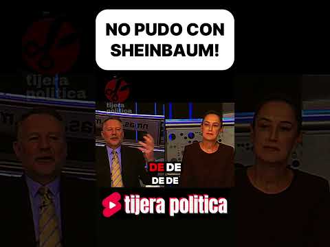 🔥! CALLADÓN A LEO ZUCKERMANN NO PUDÓ CON SHEINBAUM 🤣 ᴀᴍʟᴏ #short