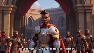 David and Goliath 🪨🛡️ | A Melanin Bible Story of Courage & Faith #animatedshort #animation
