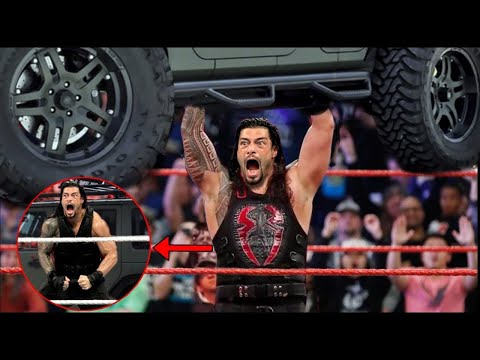 5 Strongest Wrestler in WWE History,  Goldberg Vs Roman Reigns Vs Brock Lesnar Vs John Cena