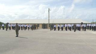 YouTube video thumbnail: 77 Recruits Begin Military Training With Barbados Defence Force