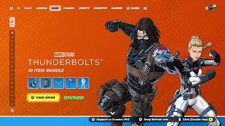 NEW THUNDERBOLTS BUNDLE & MUCH MORE! Fortnite Item Shop [April 30th, 2025]