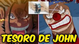 Qué es el TESORO del Capitán JOHN | BUGGY es el otro Hijo de Rocks D. Xebec - Teoria One Piece