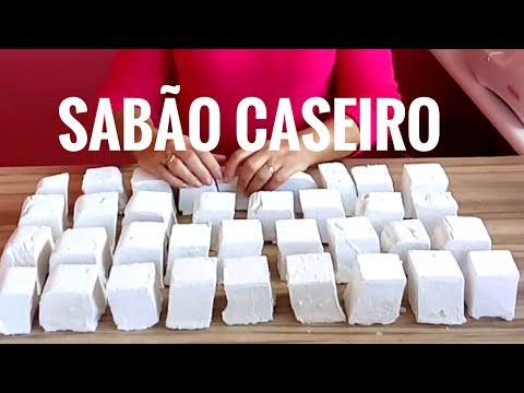 COMO FAZER SABÃO CASEIRO REUTILIZANDO ÓLEO DE COZINHA