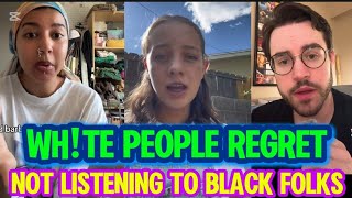 WH!TE PEOPLE Can't Afford RAYCISM Anymore & Now REGRET Not Listening To BLACK AMERICA