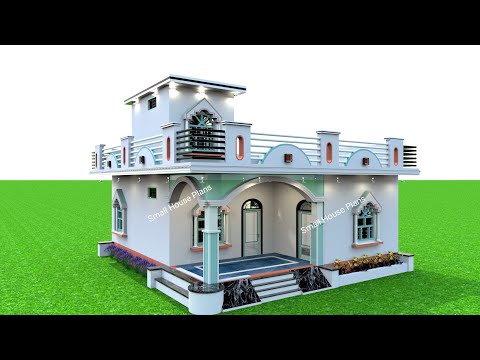 7 लाख में बनाएं गांव में सिंपल घर का डिजाइन। सिंपल घर के नक्शे