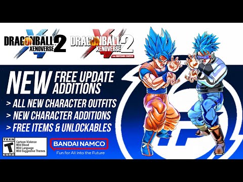 *NEW* XENOVERSE 2 FREE UPDATE! - Dragon Ball Xenoverse 2