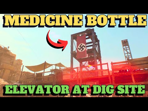 Indiana Jones & Great Circle: Medicine Bottle Elevator Shaft (Tomb Queen Khentkawes Dig Site Gizeh)