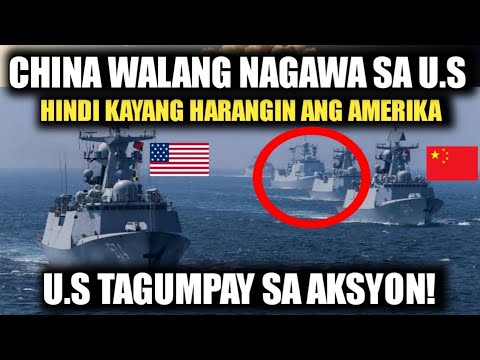 CHINA NATULALA! HINDI NAHARANG ANG PWERSA NG AMERIKA! NAKABUNTOT NALANG! | sirlester