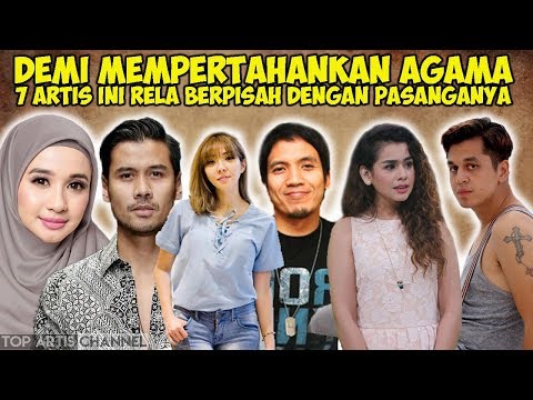 Pertahankan Agama, 7 Artis Ini Rela Berpisah Dengan Pasangannya