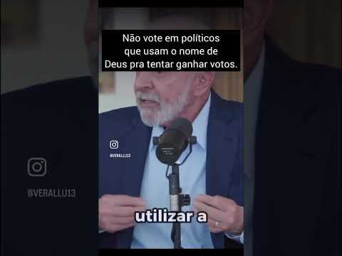PRESIDENTE LULA, QUANTAS IGREJAS VOCÊ JÁ FECHOU?  #brasilsoberano