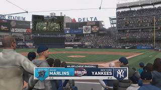 MLB The Show 26 (PS5) (Miami Marlins Season) Game #9: MIA @ NYY