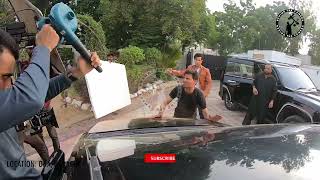 BTS | Feroze Khan Fight Scene | Hiba Bukhari |  T.U.Z.A.M.E.E.N. M.E.I.N. A.S.M.A.A.N |