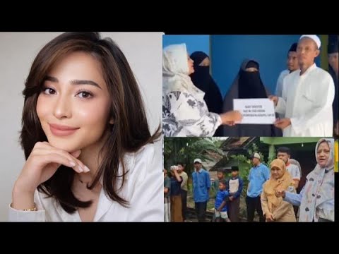 SISI LAIN NIKITA WILLY TERUNGKAP DENGAN MENYALURKAN BANTUAN HINGGA BANGUN PESANTREN