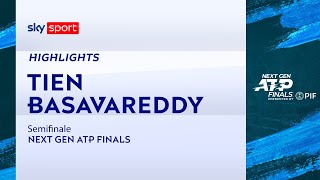 Tien-Basavareddy: gli highlights | Next Gen ATP Finals