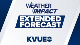 Extended forecast: More scatt'd storms for Central TX & Austin-area mid-week