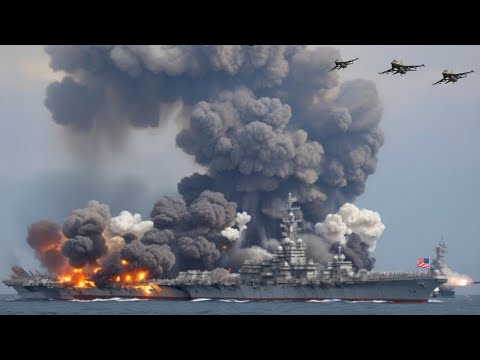 13 minutes ago! Russia's deadliest armed plane destroys US aircraft carrier Arma 3