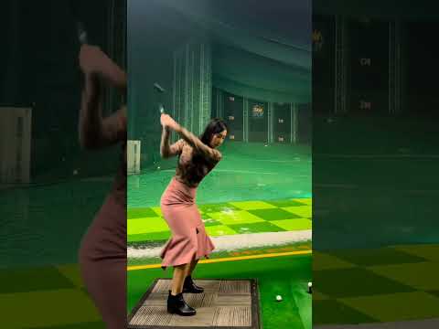 오우~!!! 피니쉬가 정말 최고네요!!!😍😍😍| 예쁜 골프스윙TV #shorts #golf #golfswing