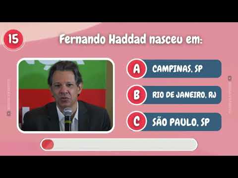 Quiz sobre os Políticos Brasileiros