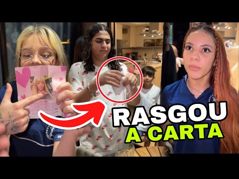 🔥 THE RASGOU O PRESENTE DE KAMYLINHA QUE OS FANS MANDOU (STORIES DO HYTALO SANTOS)