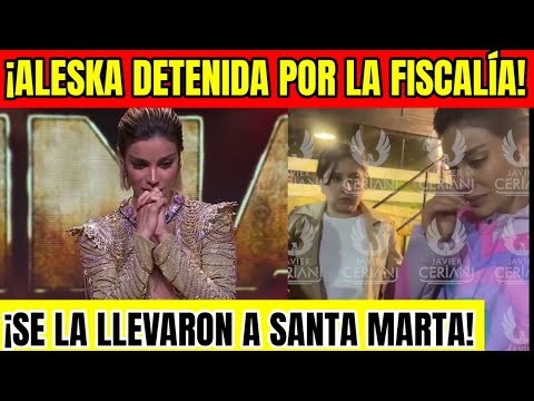 ALESKA DETENIDA POR LA FISCALÍA AL SALIR DE LA CASA DE LOS FAMOSOS ALL STARS #aleska #lcdlf5