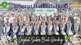 Selamat Hari Kelulusan Santri Kelas 3 Aliyah 2025