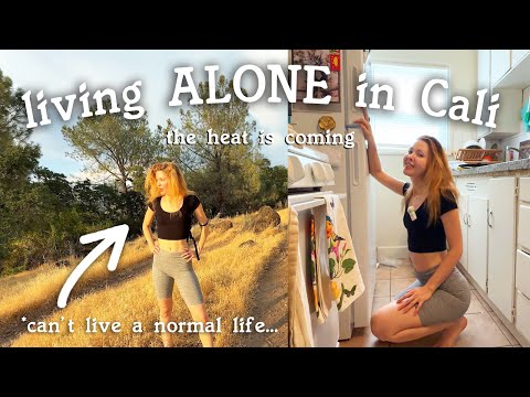 Preparing for Summer (+ my interesting edible experience & more) | Life Alone in California vlog