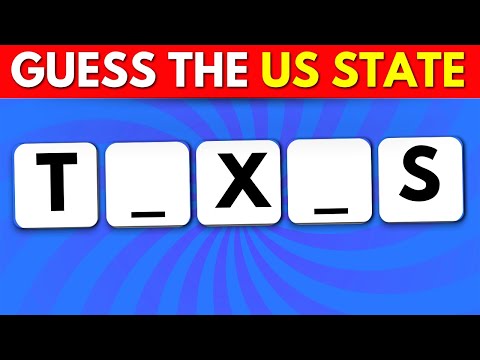 Guess The US States Without Vowels