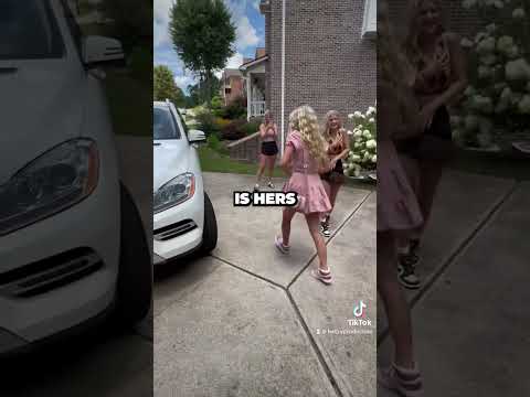 Parents Gift Their Twin Daughters a Car For Their Birthday 🙀