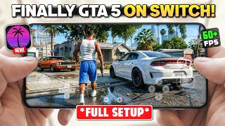 🚀 Finally! GTA 5 Nintendo Switch Port on Android | 60+ FPS With Eden Emulator + Best Settings
