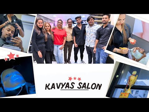 Hair Spa || Face Care || Kavyas Salon || Gaurav__yadav.__ || #vlog